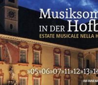Musiksommer in der Hofburg 2022 – Estate musicale nella Hofburg 2022